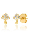 CZ Mushroom Studs