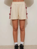 She's So Girly Sweat Short in Cream