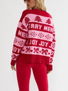 Callie Sweater in Sugared Peppermint