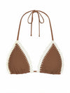 Samba Bikini Top in Cafe