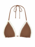 Samba Bikini Top in Cafe