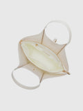 Malia Lasercut Bag in Ivory