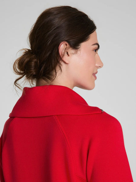 AirEssentials Half Zip Dress in Spanx Red