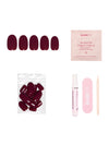 Berry Maroon Press On Nails
