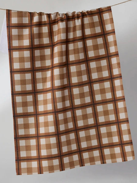 Painted Patch Tea Towel