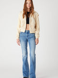 Daydreamer Faux Fur Jacket in Off White