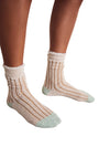 FP Plush Inside Out Crew Socks in Camel