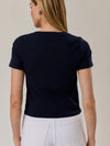 America's Bestie Tee in Navy