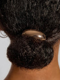 Gold Metal Cloud Cuff in Medium