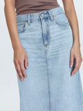 Raye Denim Skirt in Jardin