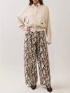 Draw-Strung Out Jacket in Cream
