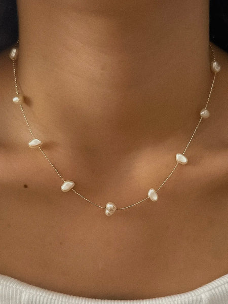 Ida Petite Pearl Necklace