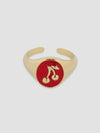 Cherry Signet Ring