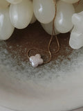 Freshwater Pearl Clover Necklace