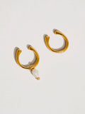 Talon Pearl Hoop Ear Cuff