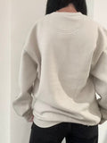 Turkey & Wine Club Sweatshirt in Bone