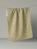 Golden Pups Tea Towel in Aloe