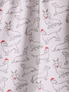 Festive Doxies Tea Towel