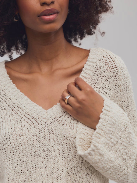 Heartland Pullover in Tofu