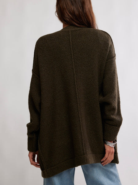 WTF Blazing Cardi in Dark Green