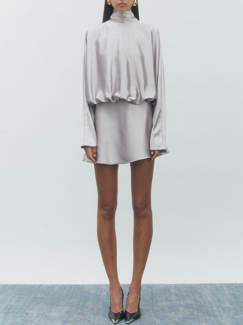 Bellucci Dress in Silver