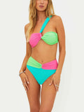 Lena Bottom in Strawberry Ice Colorblock