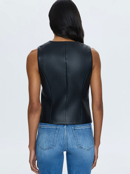 Arabella Vest in Slate Black