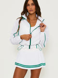 Casen Jacket in Courtside White