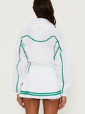 Casen Jacket in Courtside White