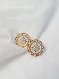 Cream Georgiana Studs