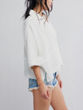 Happy Days Top in Clean Ivory