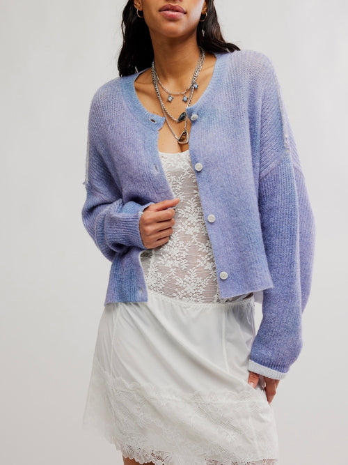Ottilie Cardi in Lilac Combo