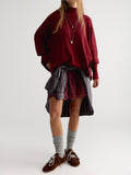 Moon Daisy Thermal in Cabernet