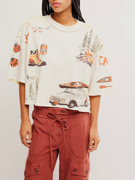 Don't Stop The Stripe Sweater in Pink