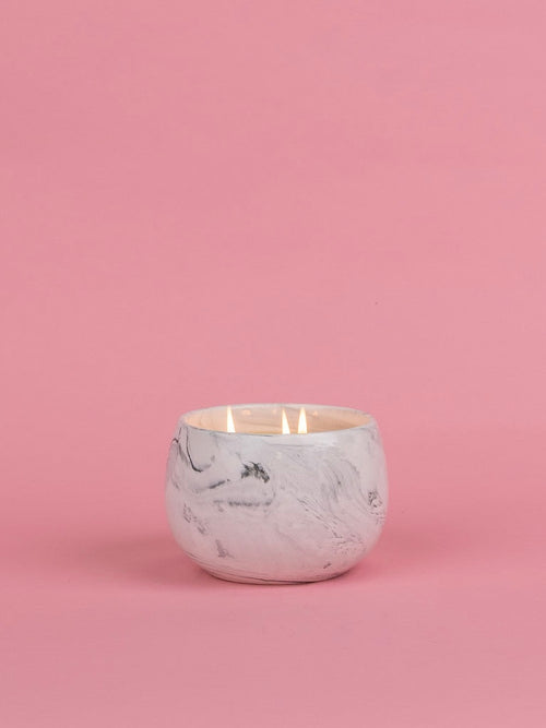 Sweet Grace Marble Jar Candle