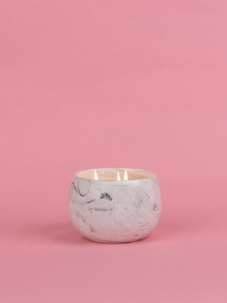 Sweet Grace Marble Jar Candle