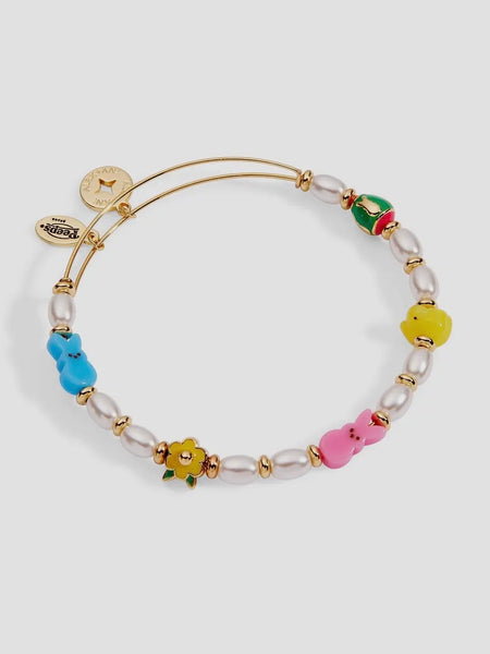 Peeps Chick & Bunny Beaded Bangle