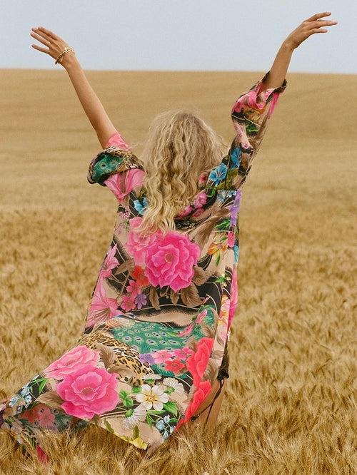 Valley of the Dolls Duster in Jewel