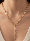 Paperclip Chain Lariat