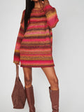 Canyon Tunic Sweater in Mood Ring Knit