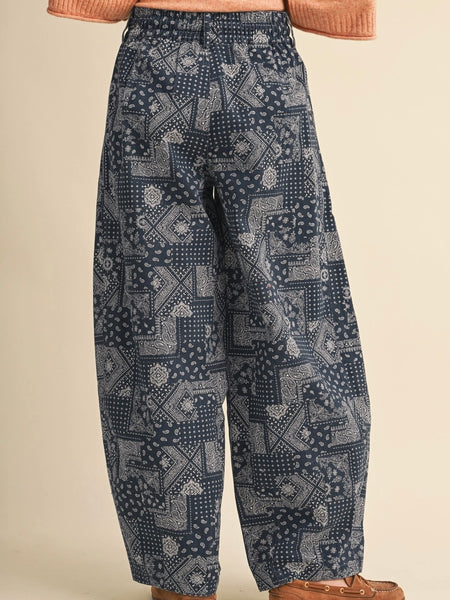 The Bruce Bandana Pant in Navy