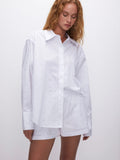 Embellished Good Shirt in White
