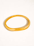 Mathieu Sculptural Bangle Bracelet in Gold
