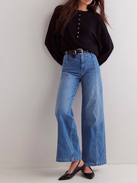 Libre Wide Leg Jean in Goodie Goodie
