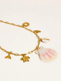 Ibiza Seashell Charm Necklace