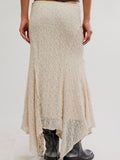 Bella Lace Mermaid Skirt in Tea
