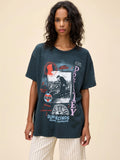 Sun Records X Elvis Polaroid Collage Merch Tee in Vintage Black
