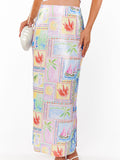Sunlight Midi Skirt in Summer Soleil Sequins