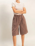 Show Your Stripes Tee in Taupe