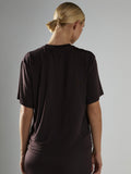 Just A Piece Tee in Bitter Chocolate